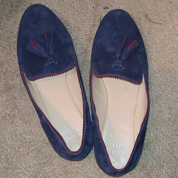 crown & ivy Shoes - Crown & Ivy Aria suede loafers